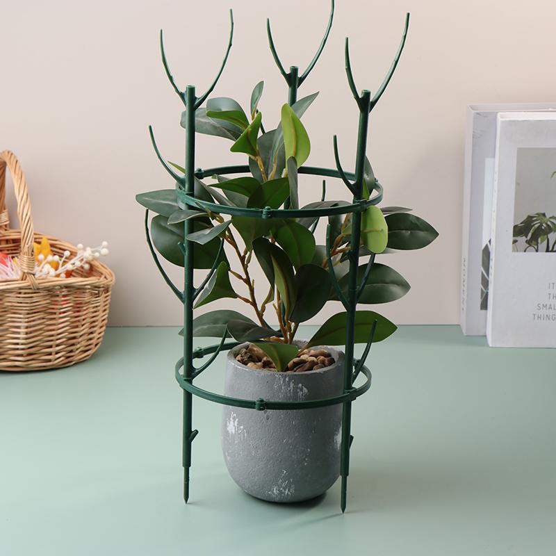 Plant Support Pile Plastic Semicircle Climbing Vines Stake Bonsai Flower Stand Cage Garden Plant Grow Fixing Rod Rack