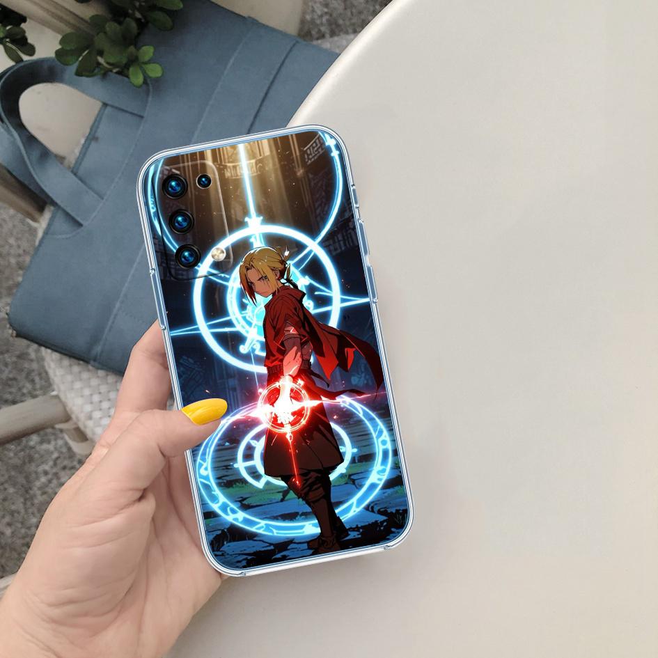Fullmetal Alchemist Phone Case for Motorola Moto E13 E15 E20 E22 E22I E22S E30 E32 E40 E7 E7I G Plus Power Play Stylus G22 G14