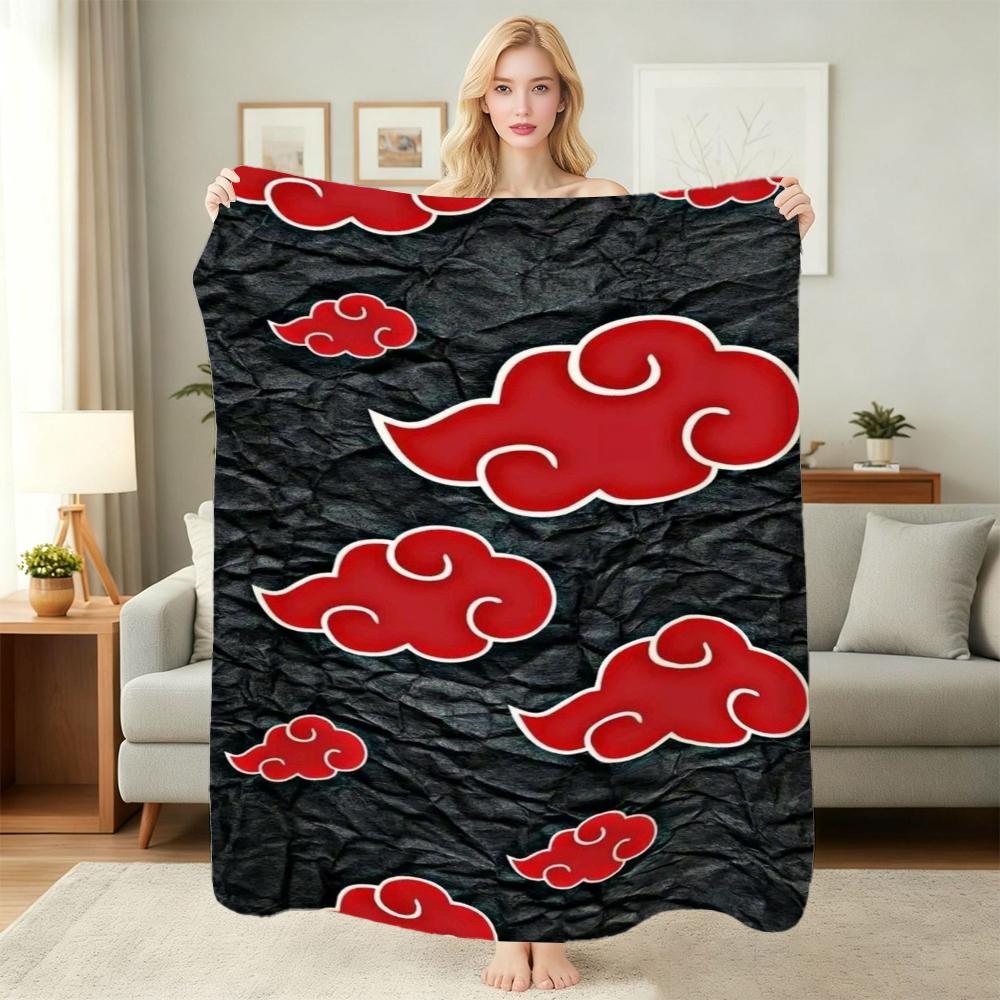 Legend Fourth Hokage Cartoon Anime Blanket Skinfriendly Soft Fleece Blanket For Living Room Bedroom Gaming Room Home Party Decor Memorial Gift