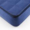 Chanel Chocolate Bar Shoulder Bag A17829 ChainShoulder Blue Satin Women Used