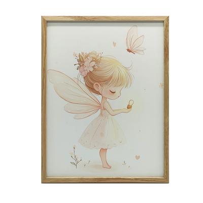 Poster Little Harmony Poster Little Harmony, 30X40 Cm, Dark Brown Wooden Frame, 230 Gsm Matte Paper