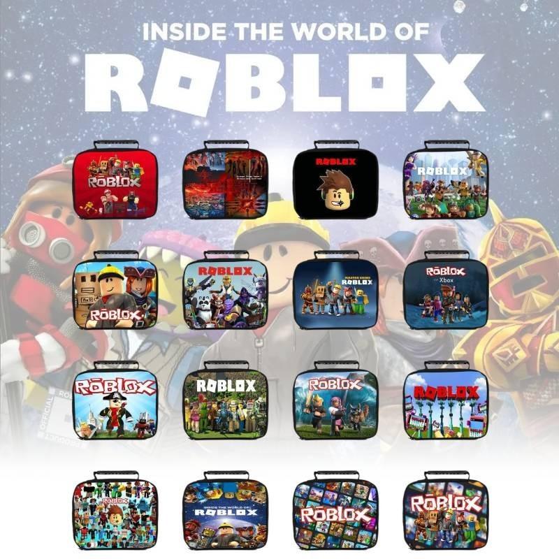 Roblox Portable Lunch Bag For Students Insulated And Spacious