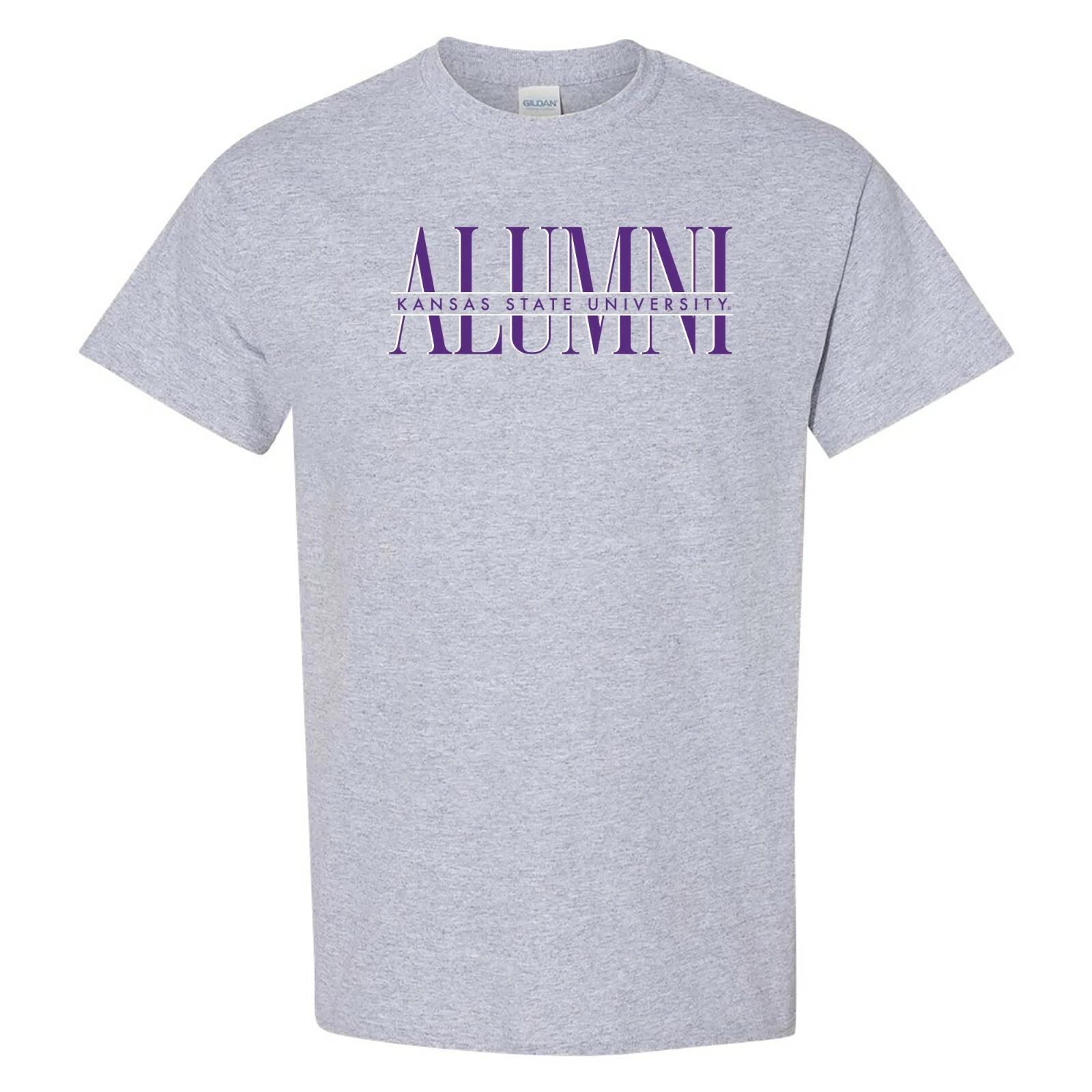 Kansas State Wildcats Classic Alumni T-Shirt - Sport Grey 2XL