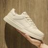 Little White Shoes Men's Shoes Summer Breathable Shoes Men's High-end Casual Leather Shoes Men's Versatile Board Shoes Sports Trendy Shoes