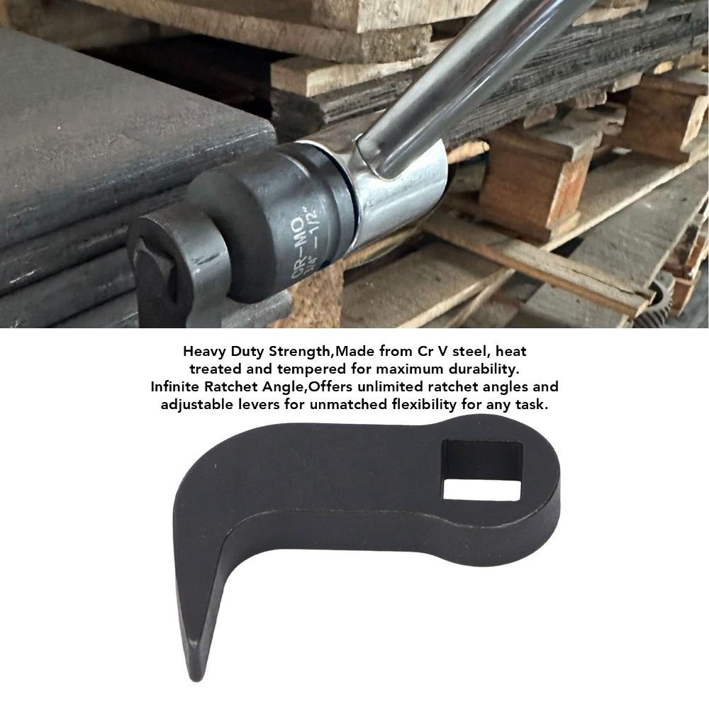 1/2 Inch Drive Pry Bar Wrench Multifunctional L Shape Pry Bar Car Repairing