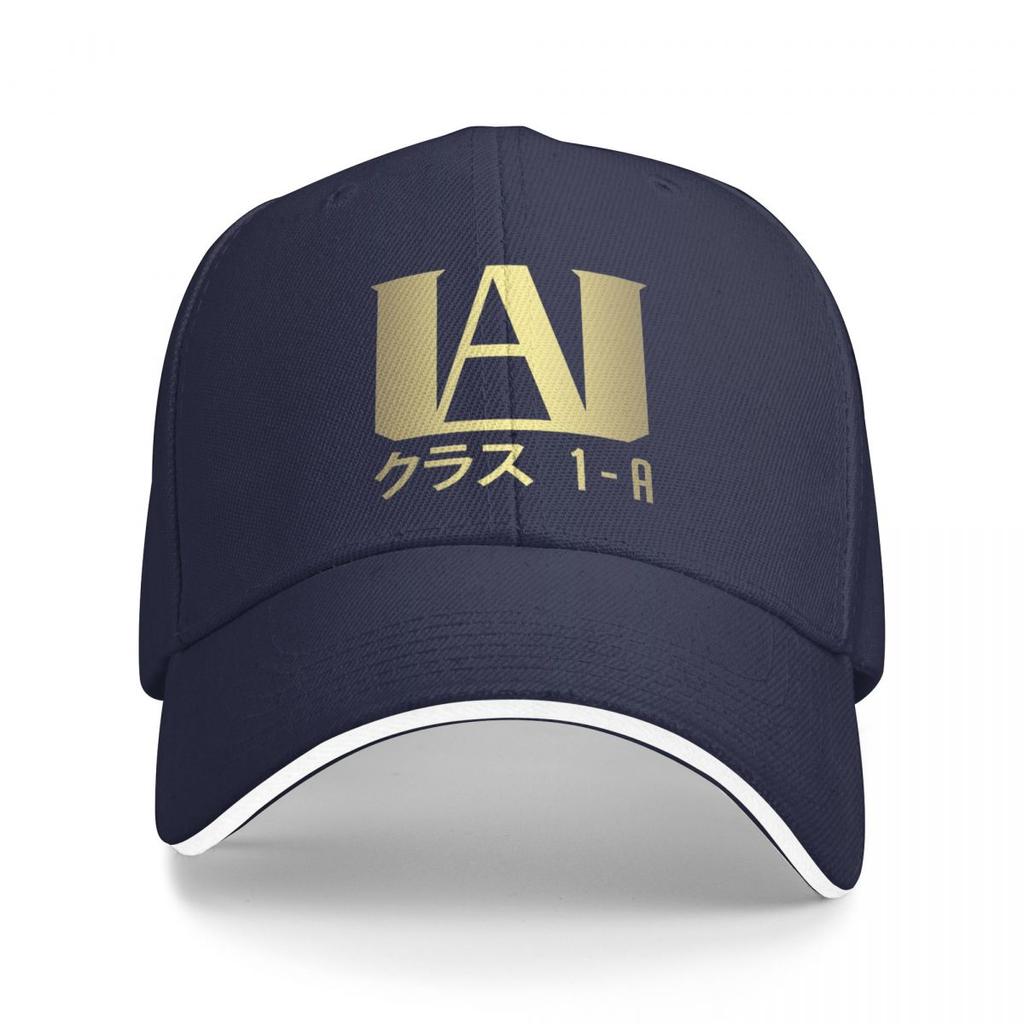 UA. High School Gold Baseball Cap Visier Cosplay Vintage Hüte Mann Frauen