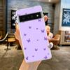 Infinity On Purple For Google Pixel 8 7 6 Pro 6A 5 4 5A 4A 3A XL 5G Phone Case Silicone Shockproof Soft Transparent Cover Fundas