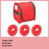 Christmas Light Storage Holiday Light Storage Organizer With 3 Reels Container Box With Reinforced Handles For Home Garage