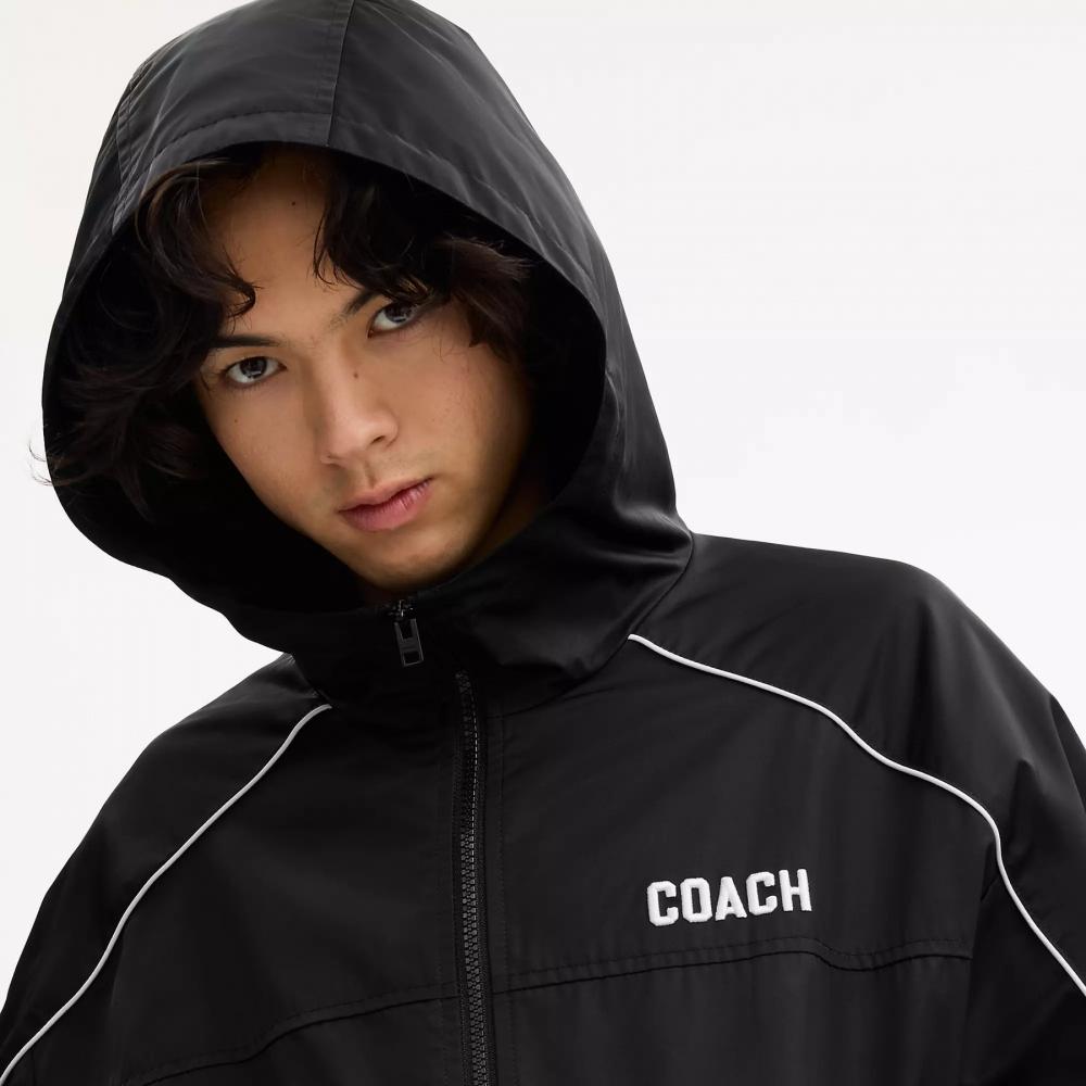 Coach Track Jacket Black