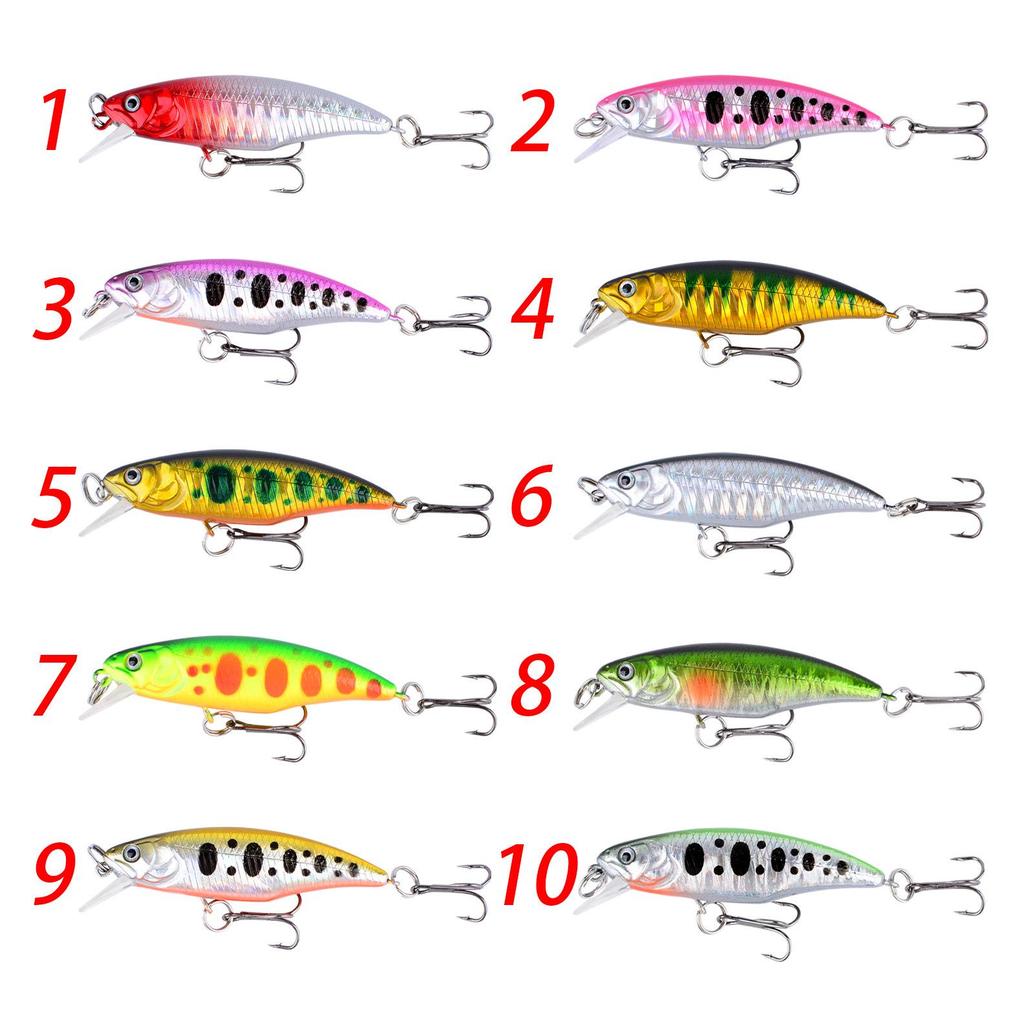5.5cm/4g Bionic Sinking Minnow for Long Cast Fishing