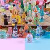 10pcs Miniature Mini Play Kitchen for Doll Drinks Miniature Coffee Cup Drinks  Dollhouse Accessories