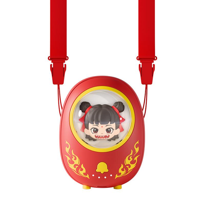 Portable Mini Neck Fan Home Summer Air-cooled Neck Hanging Fans for Outdoor Silent Neckband Wearable Sports Running Travel USB-C