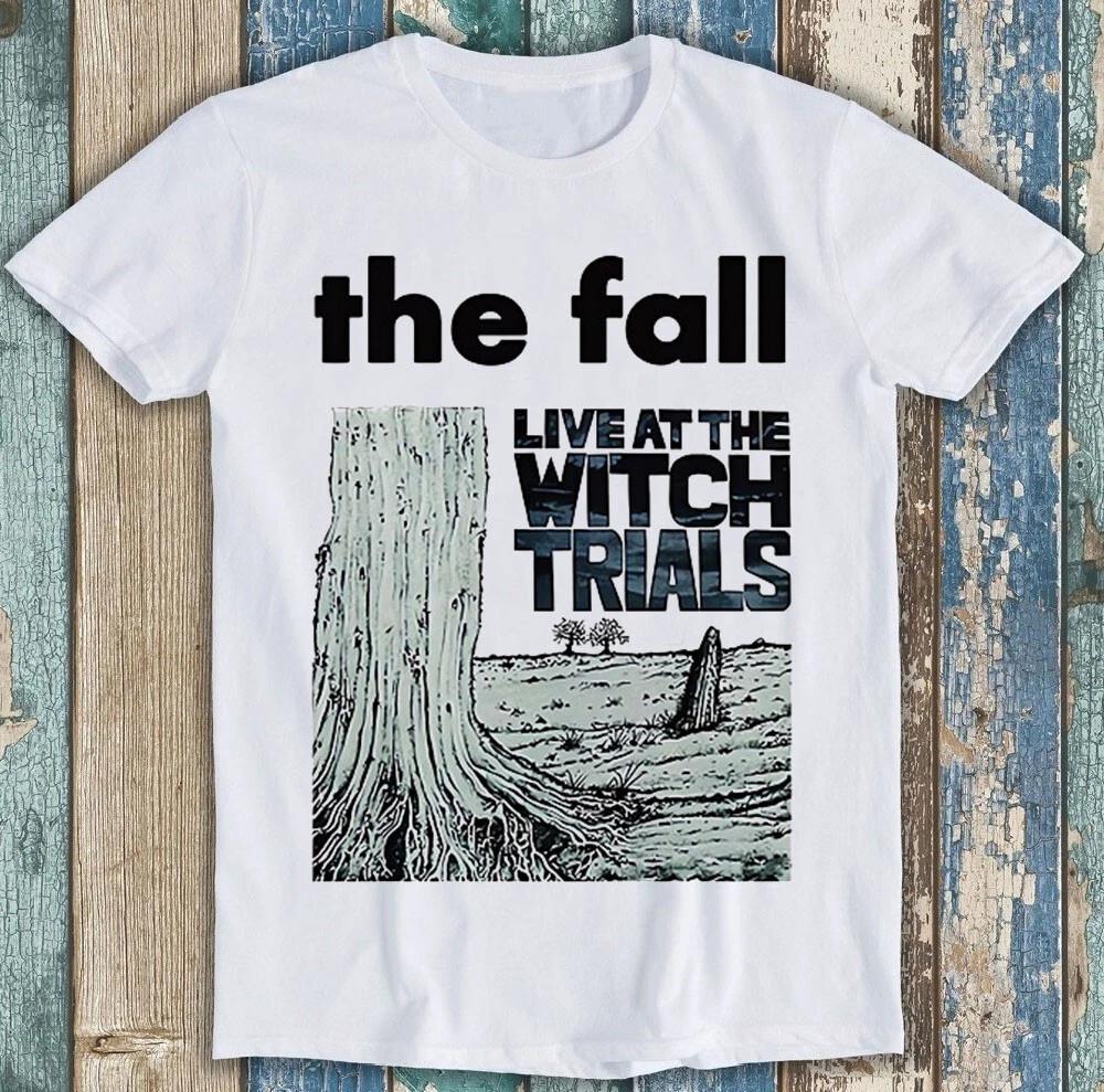 The Fall Live At The Witch Trials Панк-рок Музыка Подарок Футболка 2063 L