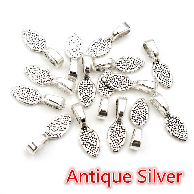

15x5mm 21x7mm 40pcs Antique/Bronze/Bright Silver Colors Plated Bail Connectors Handmade Charms Pendant:DIY for bracelet necklace 15x5 mm античный серебряного