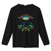Womens Uff Da Norwegian Rosemaling Funny T Shirt Vintage Washed Unisex Graphic Top For Everyday Wear Soft Streetwear