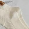 Zhuji Autumn/Winter Thick Cotton Slouch Socks with Embroidered Logo in Maillard Colors