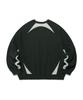 NICEGHOSTCLUB Sporty Line Sweatshirts_Black(Ng2Efum440A)