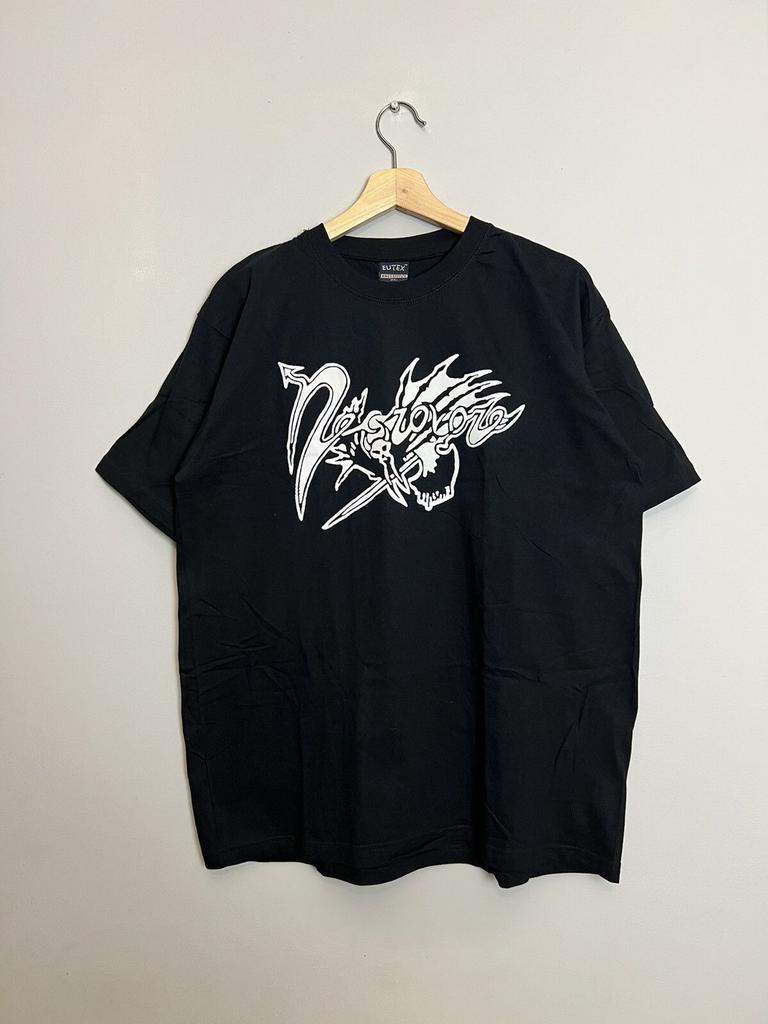 Rare Vintage 00s Necrovore Logo Black Metal Band T Shirt Unisex T-Shirt