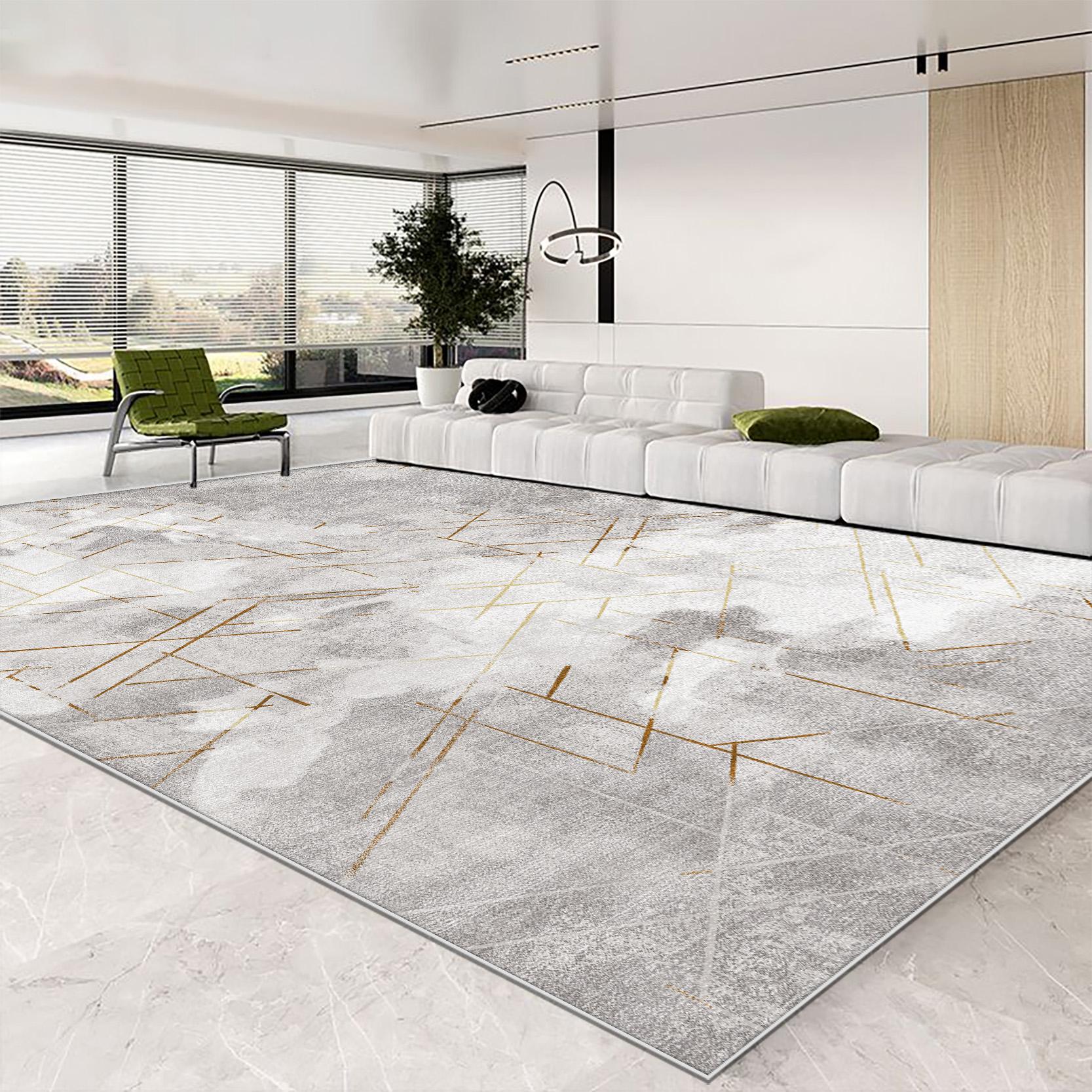 

Легко чистящийся ковер в абстрактном стиле для гостиной, нескользящий, декор для спальни, напольный коврик, большой площади, ковры для зоны дивана и стола, настраиваемые 60*90cm