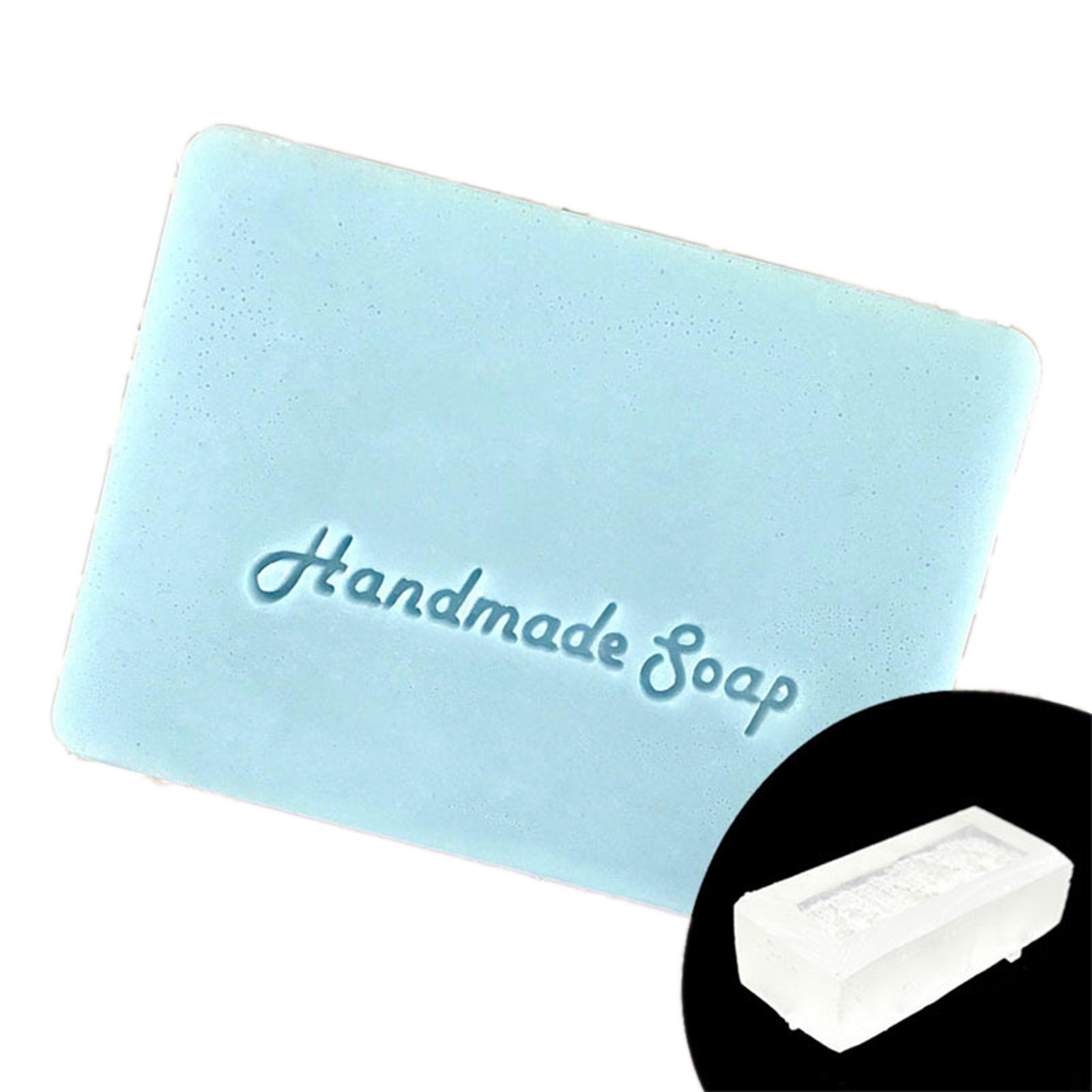 DIY Natural Soap Making Stamp for Creative Acrylic Transparent Soap Seal Stamp B