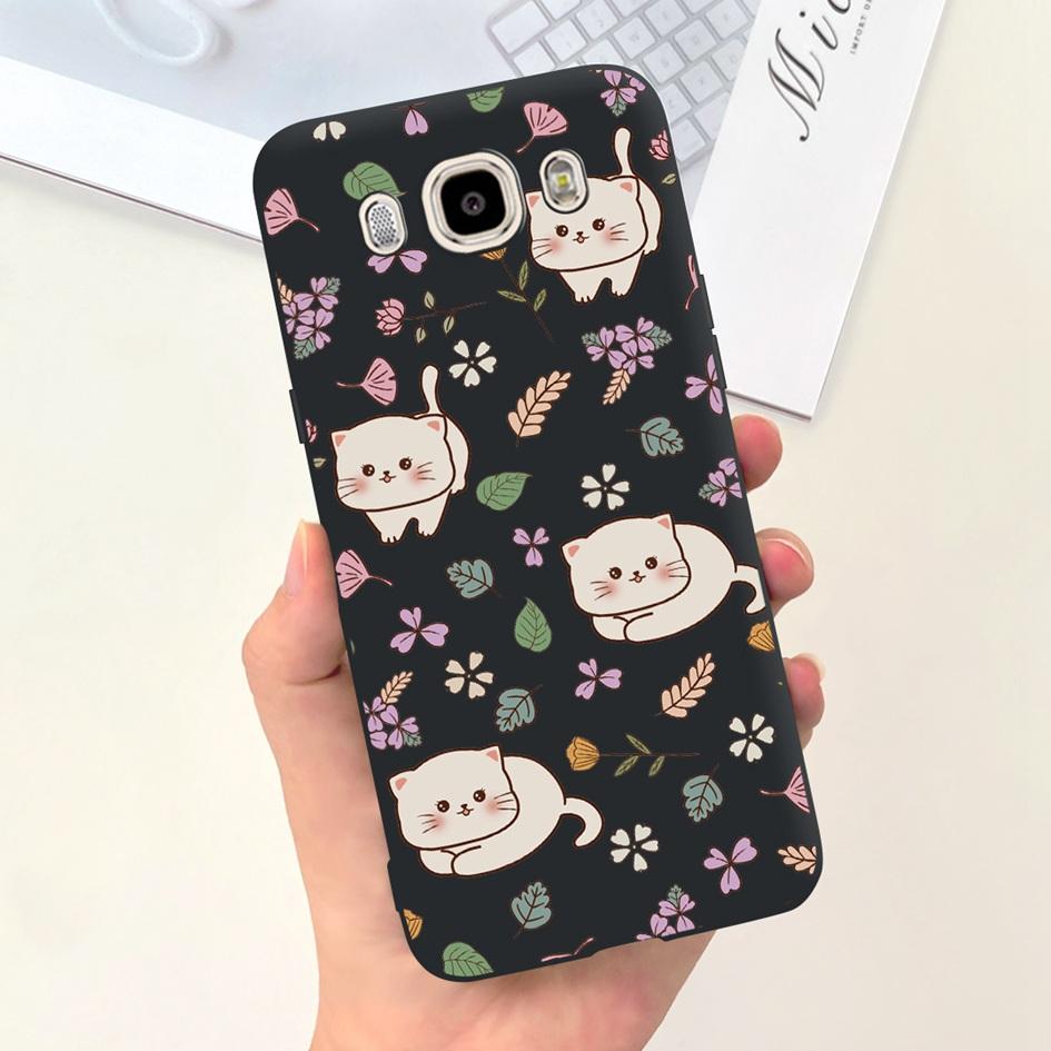 For Samsung Galaxy J7 J5 J3 2016 Case SM-J320F J510F J710F Phone Cover Cute Astronaut Silicone Bumper For Samsung J2 2016 Fundas
