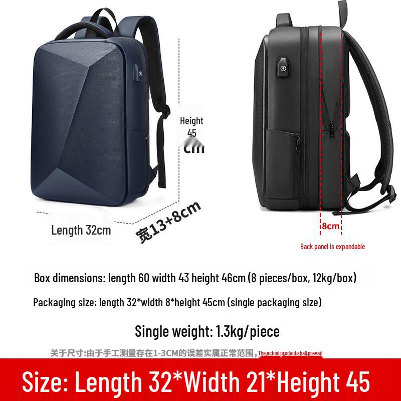 Zoyoo Outdoor Multi-functional Hardshell Travel Backpack