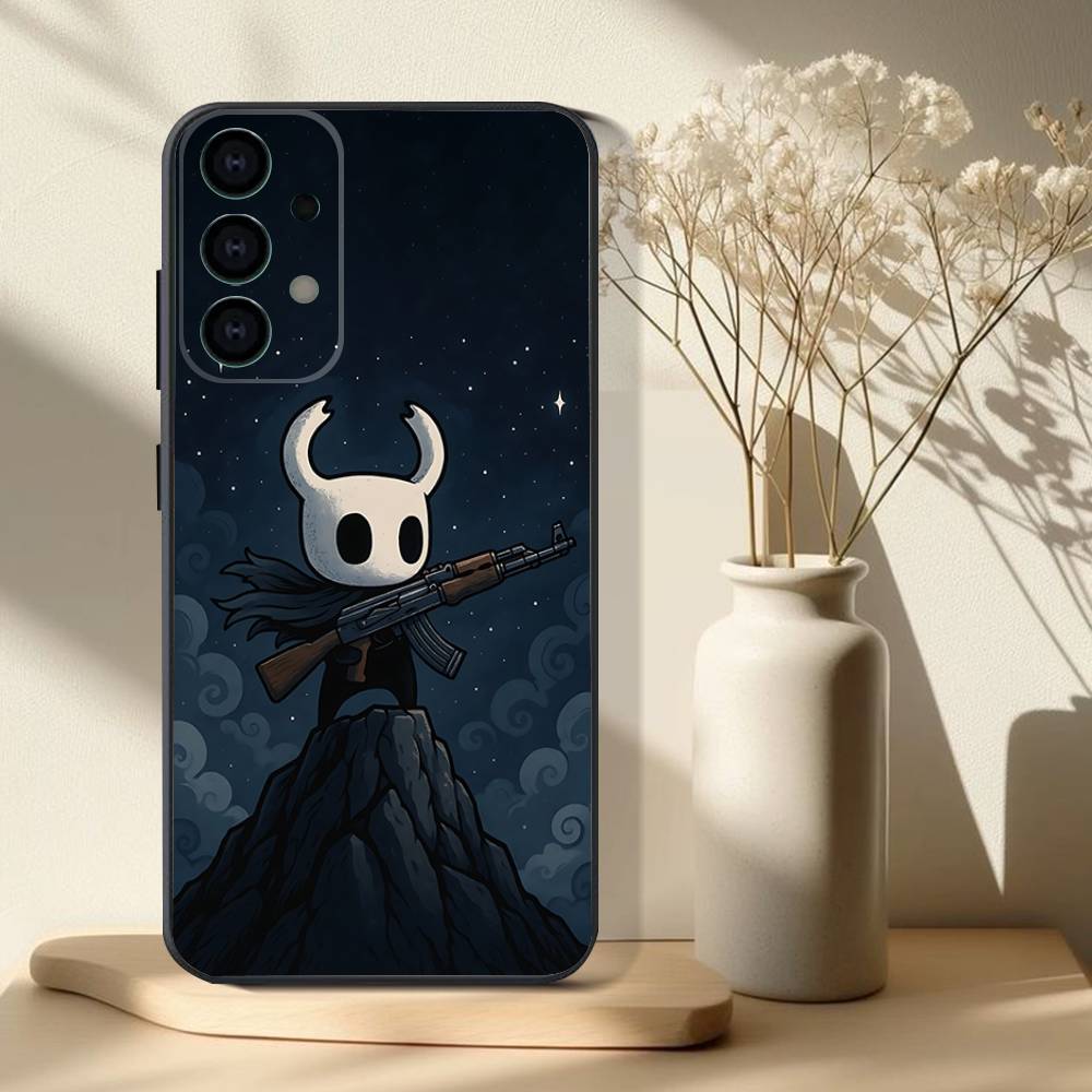 H-Hollow K-Knight Game Phone Case For Samsung S25,S24,S21,S22,S23,S30,Ultra,S20,Plus,Fe,Lite,Note,10,9,5G Black Cover