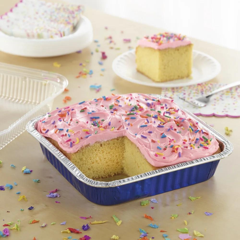 3 Pack Disposable Aluminum Bakeware Pans with Lids Nonstick Cake Casserole Baking Containers Strong Durable Easy Transport