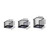Office Supplies Storage Box Metal Mesh Desktop Sticky Note Box 6Cm
