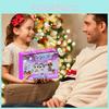 Ny festlig jul 24 dagars nedräkning Blind Box adventskalender present till barn