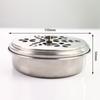 High Quality 1PCS Stainless Steel Mosquito Coil Holder Teeth And Hollow Lid