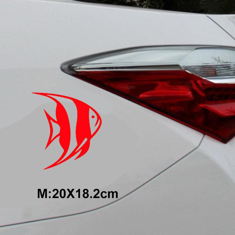 Cheap Metvi Fish Sticker on Car Vinyl Cute For Car Styling Auto ...