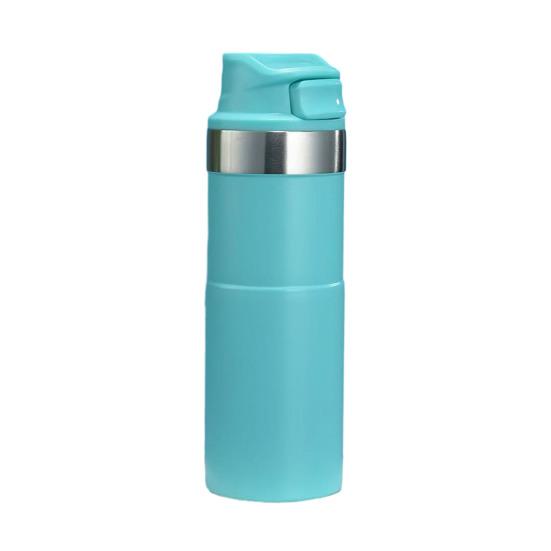 

510ML Stainless Steel Insulated Water Bottle Double Wall Vacuum Thermal Bottle Leak Proof Portable Outdoor Cycling Sports Water Drinking світло-зелений колір