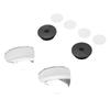 4pcs Heart Blind Spot Mirrors HD Glass Frameless Convex Rear View Mirrors Exterior Accessories with Wide Angle for Car SUV Trucks