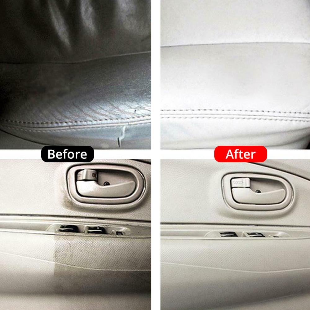 50 мл HVIERO-21 пена для чистки кожи салона автомобиля химчистка средство для чистки — фото 5