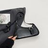 Women's Fashiable Single Shoulder Bag Adjustable Crossbody Bag Crescent Bag with Buckle Design Lightweight and Durable