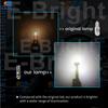 10PCS T5 W3W PCB 3030 3 Led Car Dashboard Bulbs Warming Instrument Lights Indicator 12V DC White Ice Blue Red Green Amber Pink Dome Lights 6