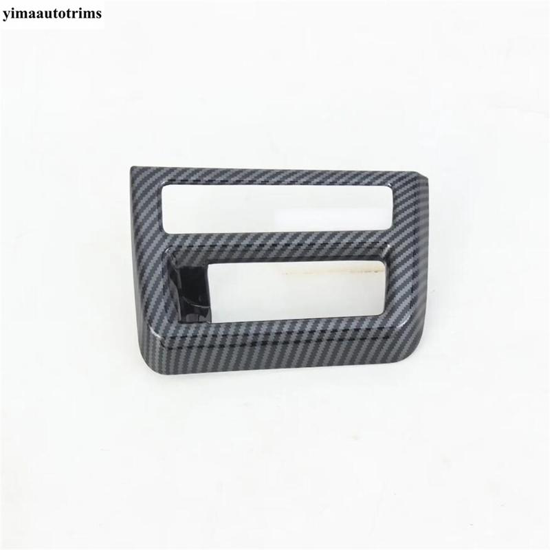 Head Lights Lamp Switch Button Panel Decoration Cover Trim For Hyundai Sonata 11th 2024 2025 Carbon Fiber Accessories Interior