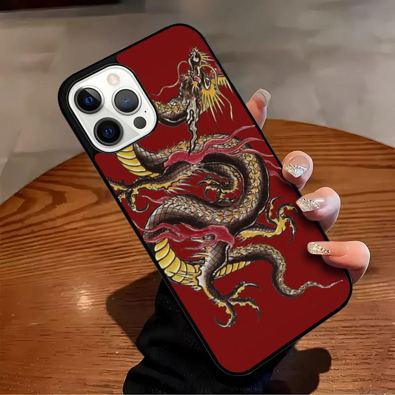Legendary Chinese Dragon Phone Case For iPhone 17 Air 16 15 14 13 12 11 Pro Max Max Plus Bumper Case Cover
