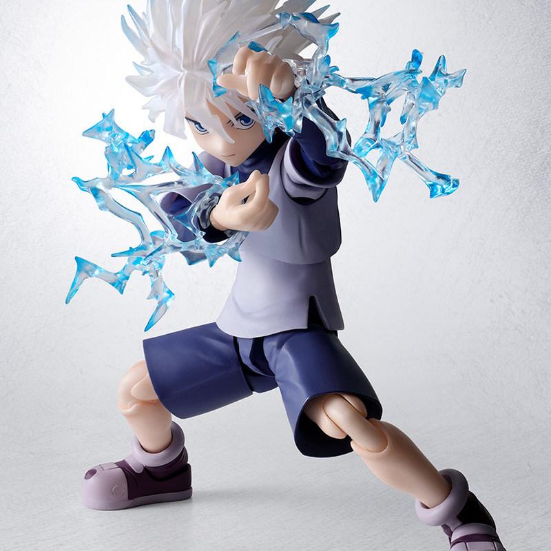 W magazynie Wysokiej jakości Hunter X Hunter S.H.Figuarts Killua Zoldyck Figurka Akcji Bardzo Szczegółowy Model Kolekcjonerski Zabawka Prezenty