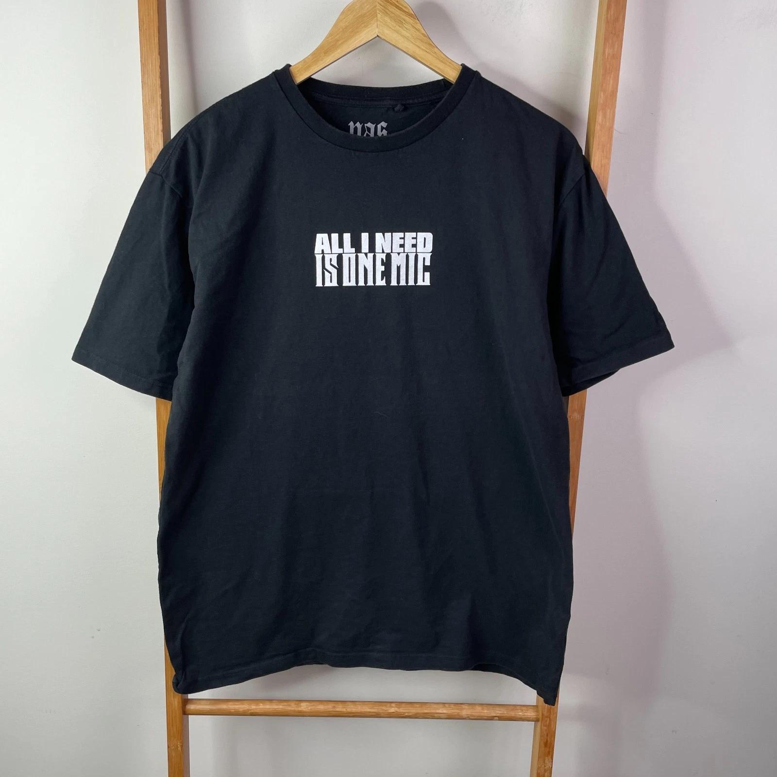 

Nas Shirt Mens Small Black Graphic Print Stillmatic 2001 Short Sleeve Crew Neck L