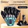 Cross-Border 5-in-1 Multifunctional Hair Clipper & Trimmer with USB Charging