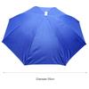 Foldable Adjustable Umbrella Hat Outdoor Waterproof Camping Beach Head Hats Camping Fishing Hiking Sun Shade Cap