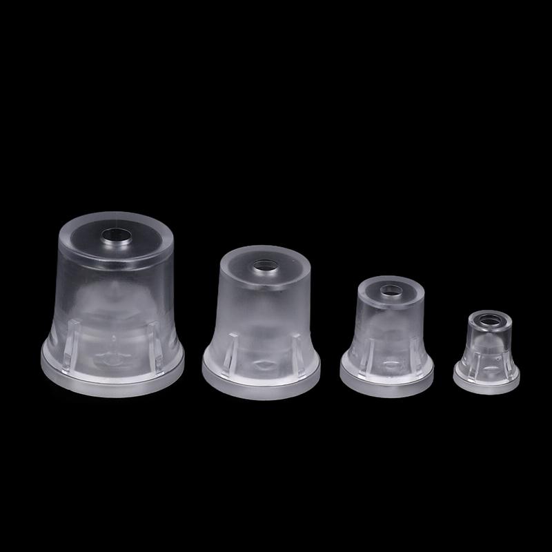2Pcs PC Translucent Advertising Nail Glass Nail Bracket Invisible Plastic Screw Frosted Screw For Glass Nail Advertising