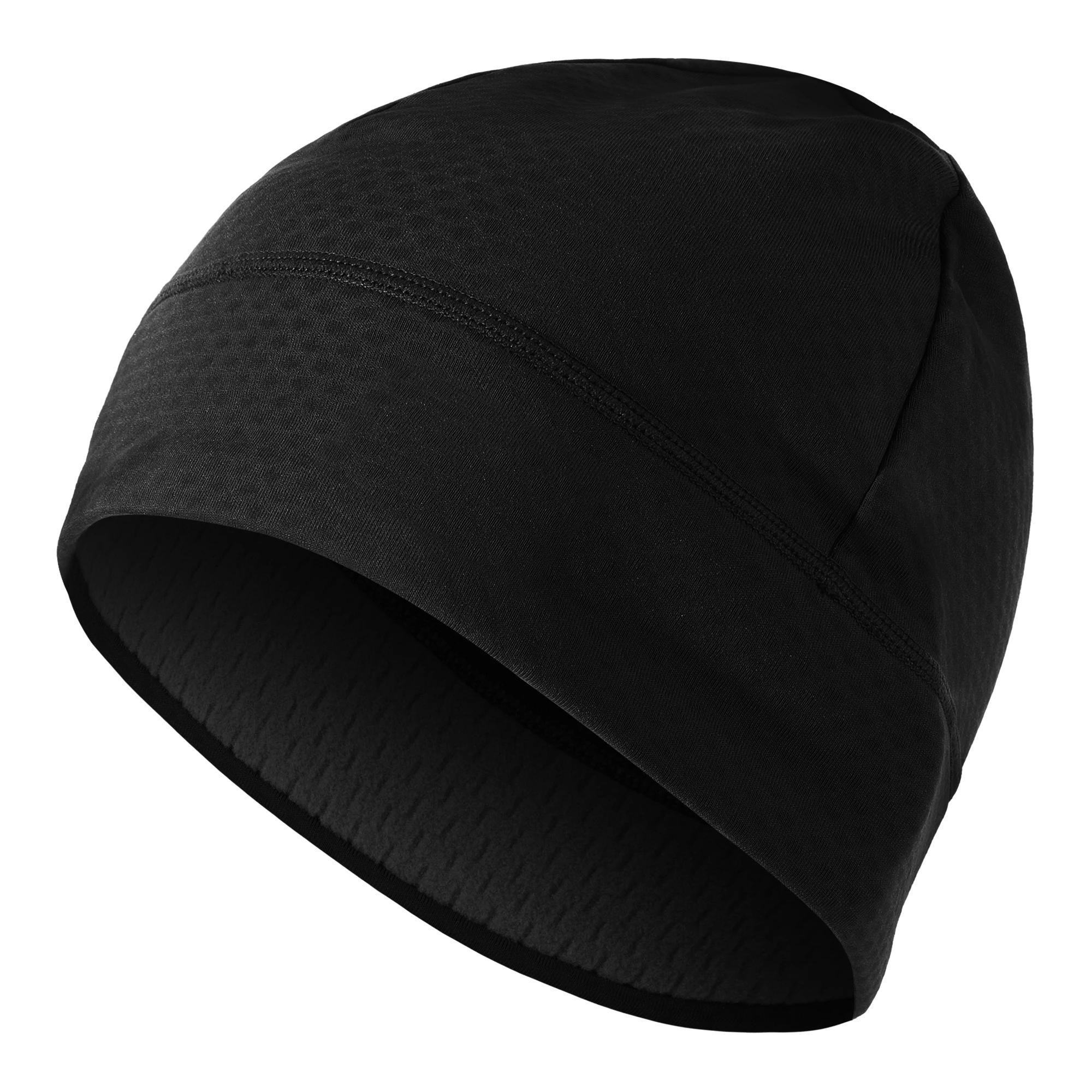 Solid Color Beanies Hats Autumn Winter Warm Windproof Skullies Caps Casual Elastic Bonnet Sports Ski Running Cycling Headwear