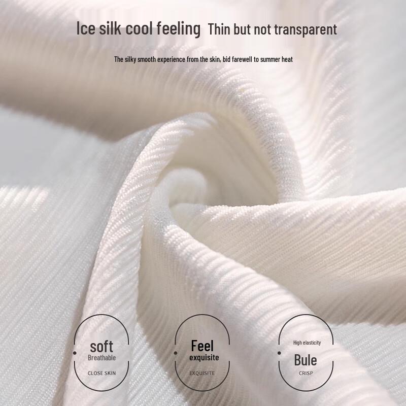 Women's Ice Silk Lace Safety Shorts
