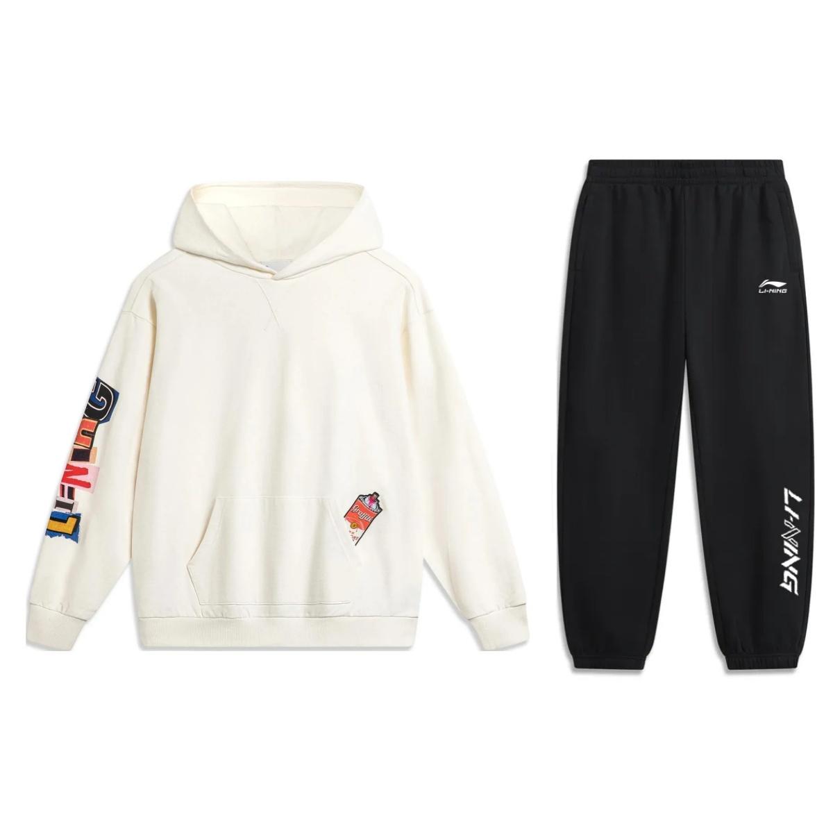 

Толстовка пуловер свободного кроя с длинными рукавами, удобные длинные брюки, повседневный спортивный костюм для мужчин, толстовка AWDU139-2+YKLU208-1 M