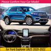 Car Dashboard Cover Dash Board Mat Carpet Dashmat for  Explorer U625 MK6 2020 2021 2022 Pad Sunshade Cushion Rug Accessories