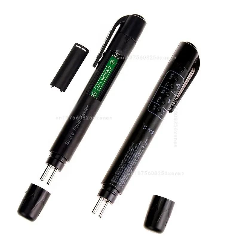 Brake Fluid Tester High Precision Portable Use Safety Quality Assurance OBD2 Brake Oil Detector Test Pen Oil Test Pen