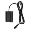 EN‑EL15 DC Coupler Dummy Battery with Type C Power Adapter for Nikon Z5 Z6 Z7 Z6II Z7II D500 D600 D610 D750 D780 D800